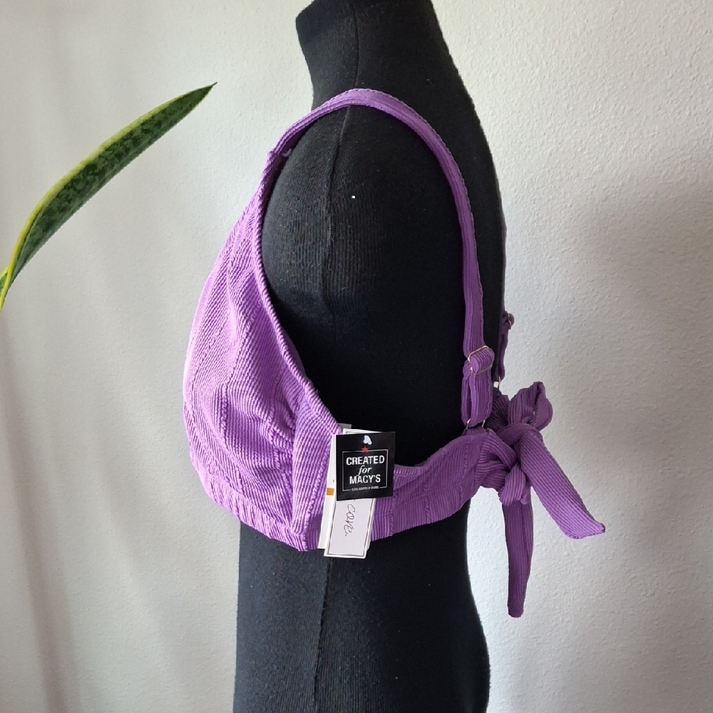 Salt + Cove Purple Bikini Top - Picture 3 of 8